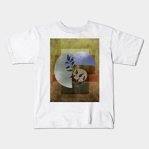 Botanical Modern Art Kids T-Shirt by JimDeFazioPhotography